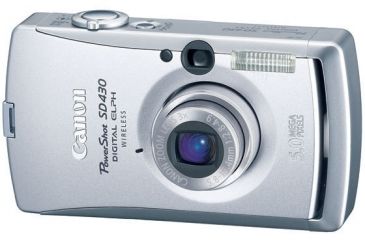 Image of Canon 5.0 Megapixel PowerShot SD430 Wireless WiFi Digital Camera 0311B001
