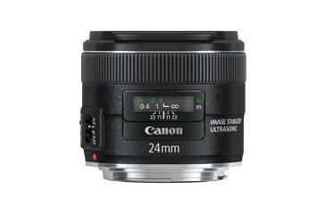 Image of Canon EF 24mm f/2.8 IS USM Wide Angle Lens 5345B002