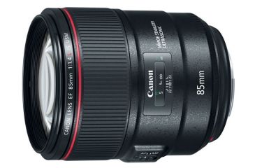 Image of Canon EF 85mm f/1.4L IS USM  Lens, Black 2271C002