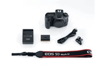 Image of Canon EOS 5D Mark IV Camera Kit, Black 1483C002