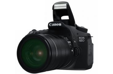 Image of Canon EOS 60D Digital Camera - shown with OPTIONAL lens