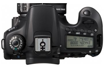 Image of Canon DSLR 60D Camera - shown with OPTIONAL lens