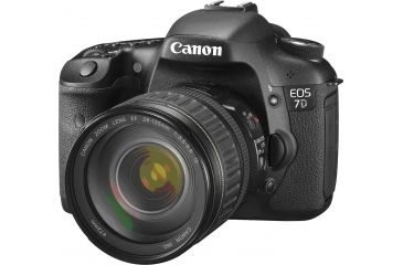 Image of Canon EOS 7D Digital SLR Camera Kit - Includes EF 28-135mm f/3.5-5.6 IS USM Standard Zoom Lens 3814B010