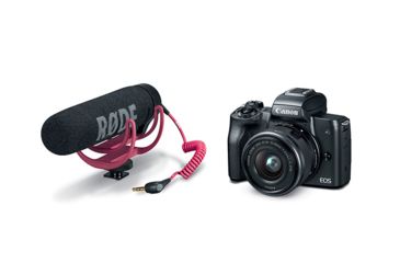 Image of Canon EOS M50 Video Creator Kit, Black 2680C067