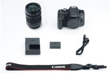 Image of Canon EOS Rebel T6i Camera Kit with EF-S 18in 135mm IS STM Lenses KIT, Black 0591C005