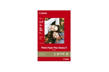 Image of Canon Glossy II Photo Paper Plus 13 x 19, 20 Sheets 2311B026