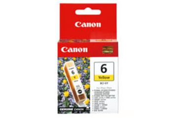 Image of Canon BCI-6 Yellow Ink Tank 4708A003