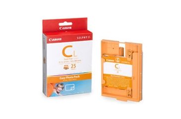 Image of Canon E-C25L Easy Photo Pack Card Size Label, 25 Sheets 1250B001