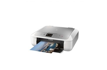 Image of Canon PIXMA MG5722 Wireless Inkjet All-In-One Printer, White/Silver 0557C062