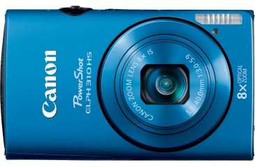 Image of Canon Power Shot ELPH 310HS Camera, Blue