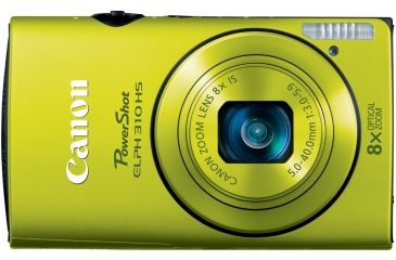 Image of Canon Power-Shot ELPH 310HS Camera, Green