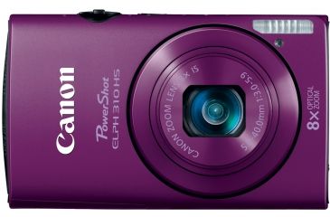 Image of Canon Power-Shot ELPH 310HS Camera, Purple