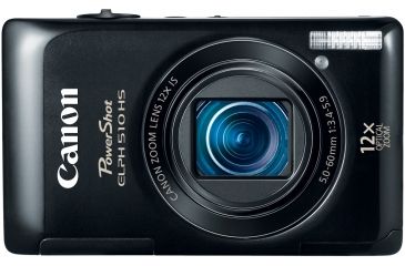 Image of Canon Power-Shot ELPH 510HS Camera, Black