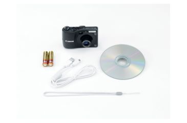 Image of Canon PowerShot A1200 12.1 MP Digital Camera, Black Included Accessories