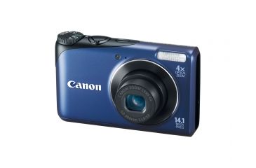 Image of Canon PowerShot A2200 14.1 MP Digital Camera, Blue 4942B001