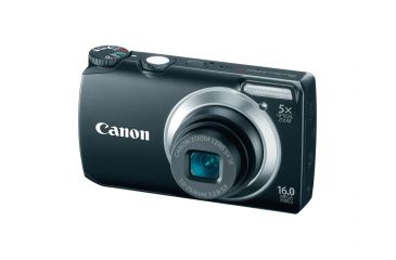 Image of Canon PowerShot A3300 IS 16 MP Digital Camera, Black 5035B001