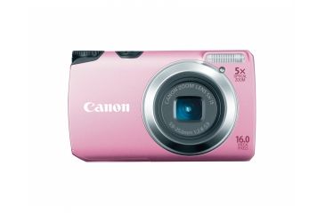 Image of Canon PowerShot A3300 IS 16 MP Digital Camera, Pink