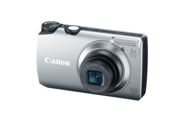 Image of Canon PowerShot A3300 IS 16 MP Digital Camera, Silver
