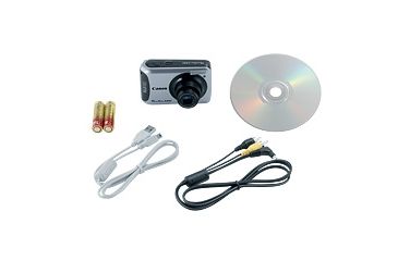 Image of Canon PowerShot A490 Point and Shoot Camera Kit