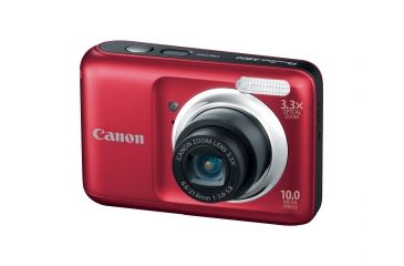 Image of Canon PowerShot A800 10 MP Digital Camera, Red 5028B001