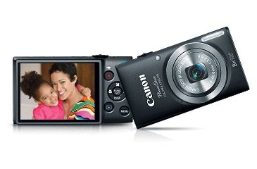 Image of Canon PowerShot ELPH 115 IS Compact Digital Camera, Black 8599B001