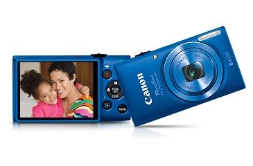 Image of Canon PowerShot ELPH 115 IS Compact Digital Camera, Blue 8605B001