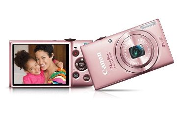 Image of Canon PowerShot ELPH 115 IS Compact Digital Camera, Pink 8608B001