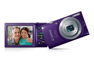 Image of Canon PowerShot ELPH 135 16.0 Megapixel Digital Camera,Purple 9159B001