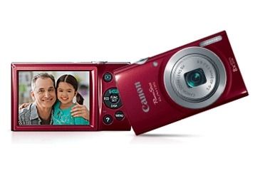 Image of Canon PowerShot ELPH 135 16.0 Megapixel Digital Camera,Red 9156B001