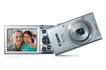 Image of Canon PowerShot ELPH 135 16.0 Megapixel Digital Camera,Silver 9153B001