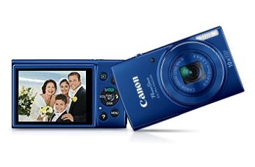 Image of Canon PowerShot ELPH 150 IS 20.0 Megapixel Digital Camera,Blue 9365B001