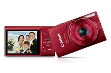 Image of Canon PowerShot ELPH 150 IS 20.0 Megapixel Digital Camera,Red 9362B001
