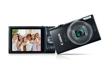 Image of Canon PowerShot ELPH 350 HS Camera with 20.2 Megapixel High-Sensitivity CMOS sensor plus DIGIC 4+ Image Processor, Black 0154C001