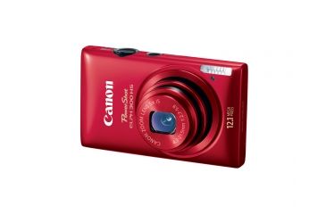 Image of Canon PowerShot ELPH 300 HS 12.1 MP Digital Camera, Red 5097B001