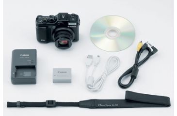 Image of Canon Powershot G10 Package Contents