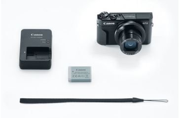 Image of Canon PowerShot G7 X Mark II Digital Camera Kit, Black 1066C001