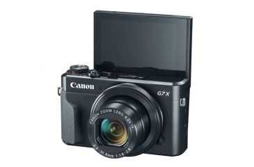 Image of Canon PowerShot G7 X Mark II Digital Camera Kit, Black 1066C001