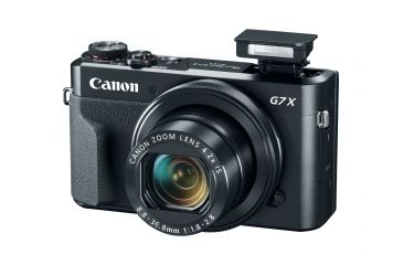 Image of Canon PowerShot G7 X Mark II Digital Camera Kit, Black 1066C001