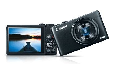 Image of Canon PowerShot S120 Camera, Black 8407B001