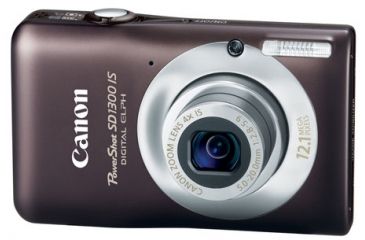 Image of Canon Brown PowerShot SD1300 IS Camera Kit