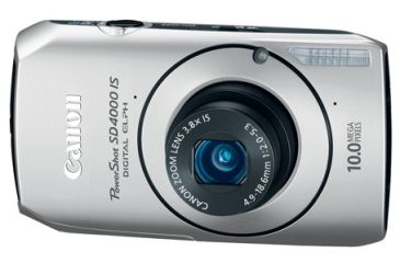 Image of Canon Silver Power Shot SD4000 IS Digital ELPH Kit