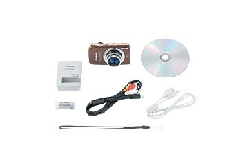 Image of Canon PowerShot Digital SD-4500 Camera - Included Accessories