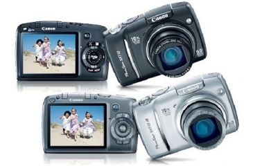 Image of Canon Powershot SX110 IS 9MP Digital Camera w/ 10x Optical Zoom