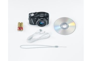 Image of Canon Power Shot SX150IS - Black - Package Content