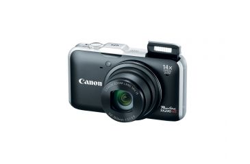 Image of Canon PowerShot SX230 HS 12.1 MP Digital Camera, Black 5043B001