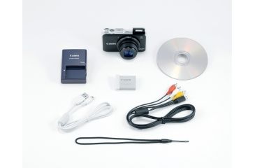 Image of Canon PowerShot SX230 HS 12.1 MP Digital Camera, Black Included Accessories
