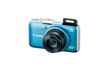 Image of Canon PowerShot SX230 HS 12.1 MP Digital Camera, Blue 5044B001