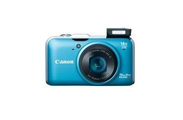 Image of Canon PowerShot SX230 HS 12.1 MP Digital Camera, Blue