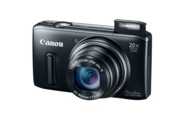 Image of Canon PowerShot SX260 HS Digital Camera, Black 5900B001