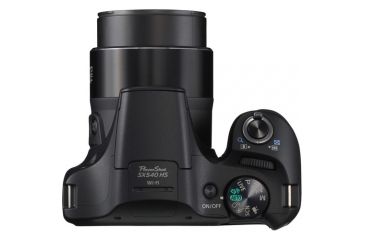 Image of Canon PowerShot SX540 20.3MP HS Digital Camera Kit, Black 1067C001